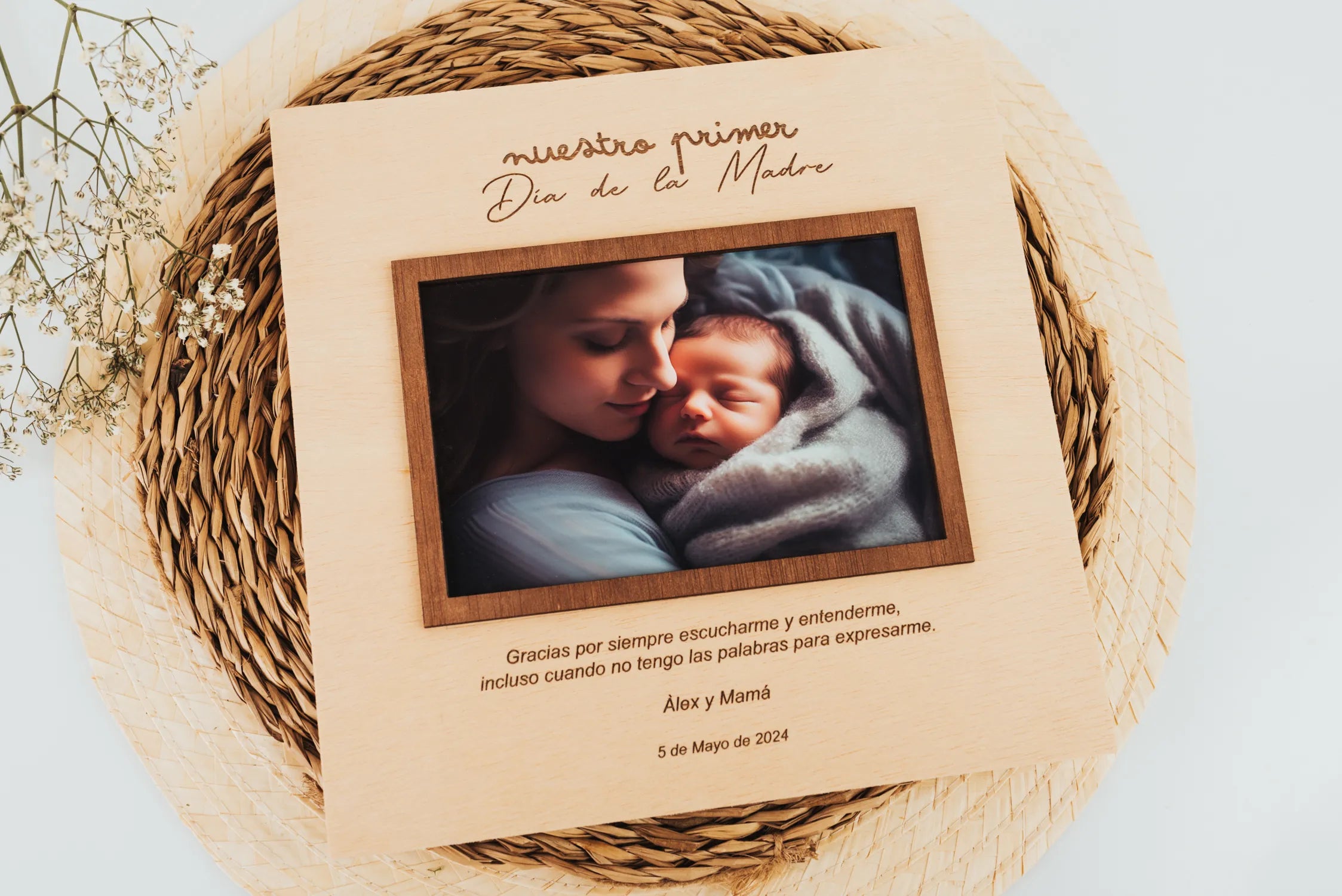 MARCO FOTOS “NUESTRO PRIMER DÍA MAMÁ”