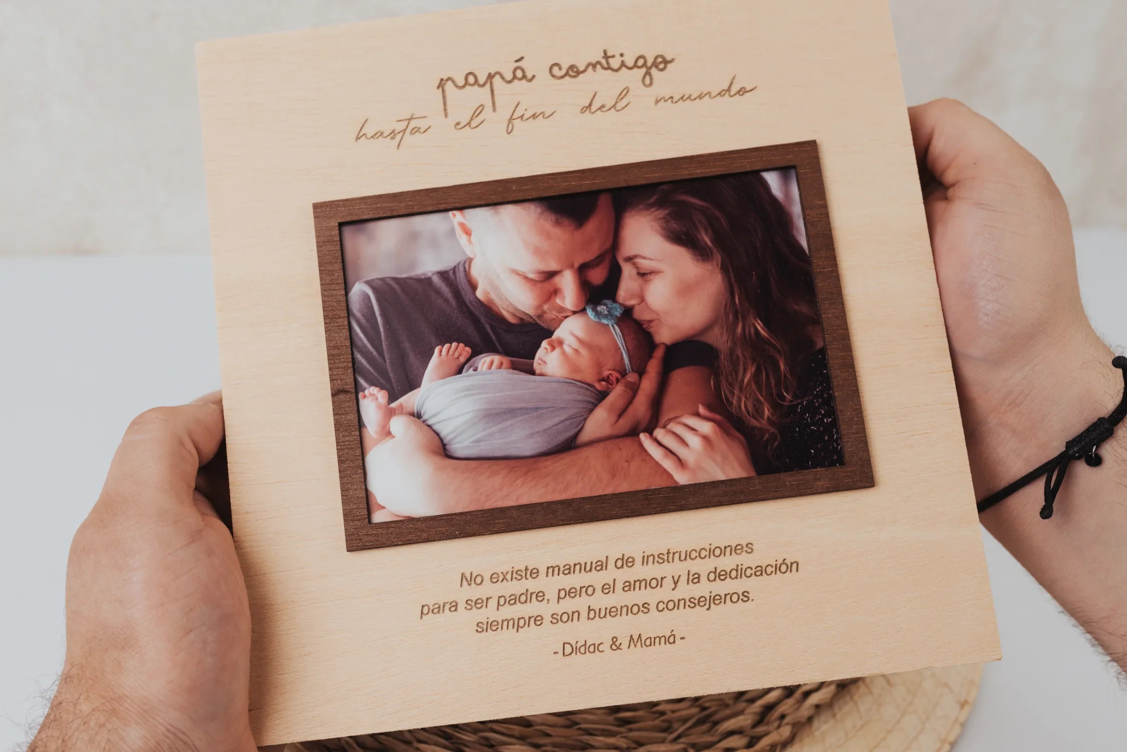 MARCO FOTOS "HASTA EL FIN DEL MUNDO PAPÁ"