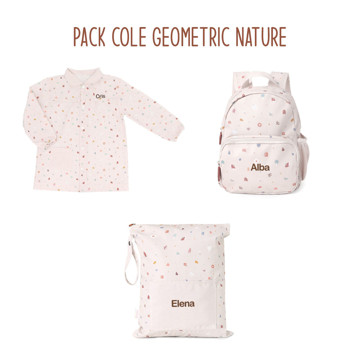 Pack Cole Colección Geometric Nature