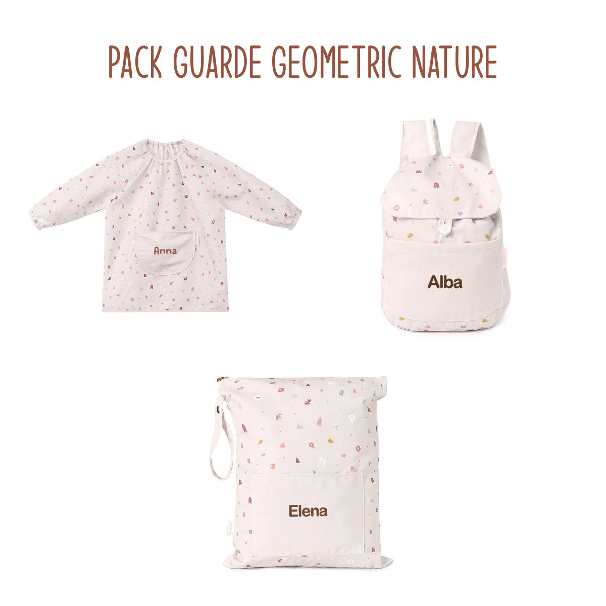 Pack Guarde Colección Geometric Nature