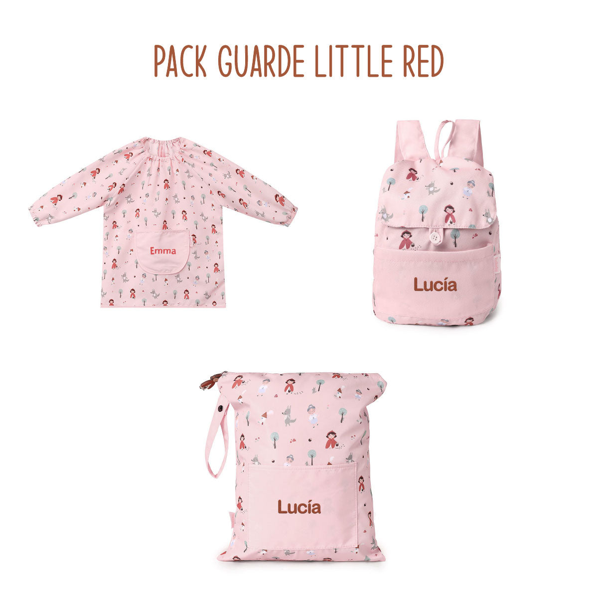 Pack Guarde Colección Little Red