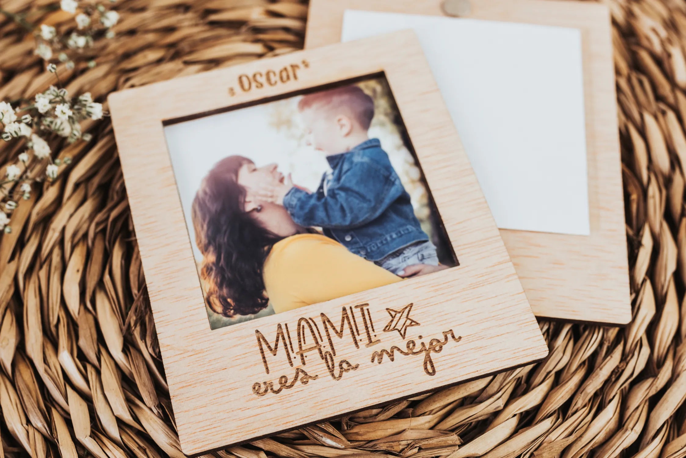 PORTAFOTOS MINI IMÁN “SUPER MAMÁ”