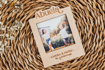 PORTAFOTOS MINI IMÁN “SUPER ABUELA”