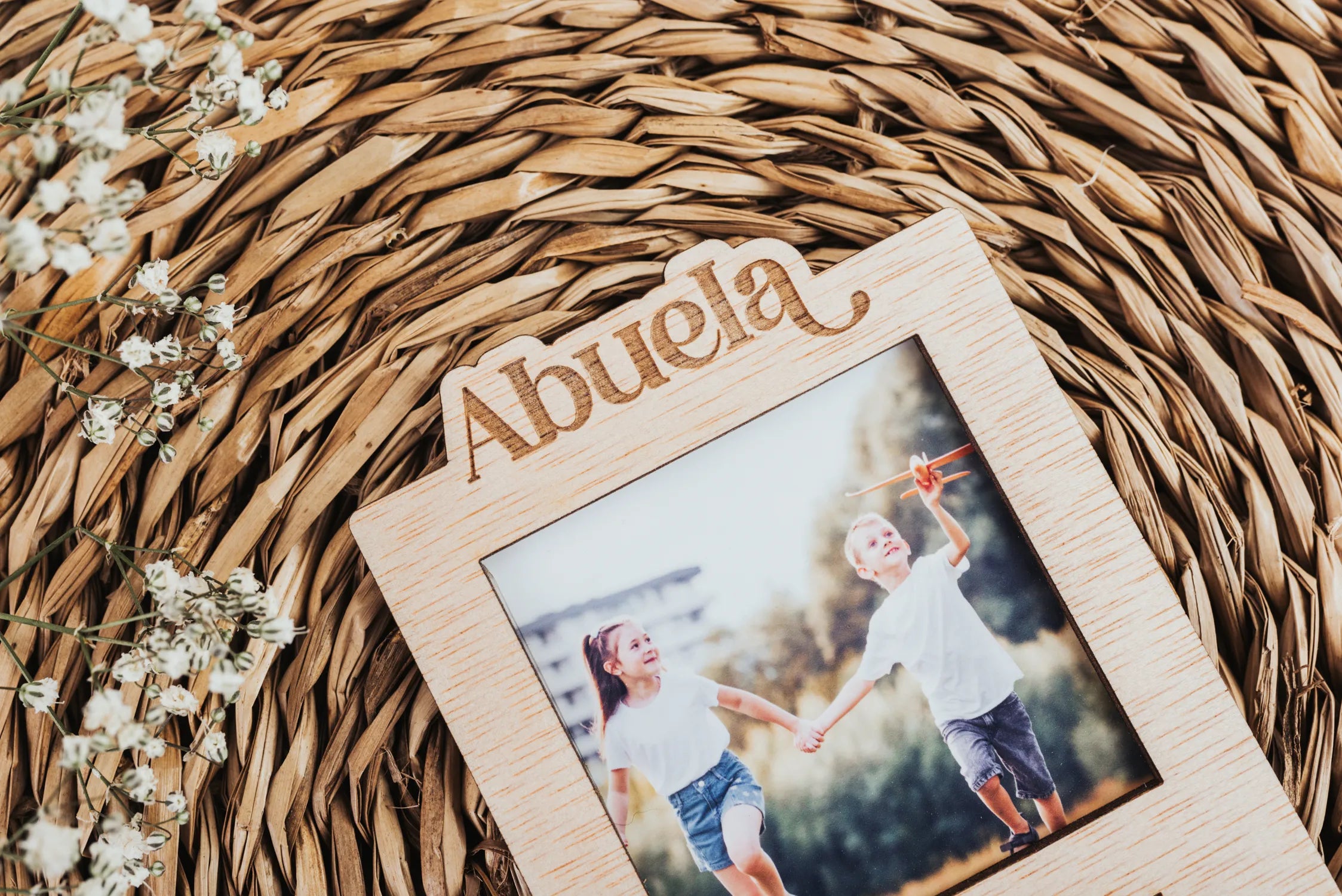 PORTAFOTOS MINI IMÁN “SUPER ABUELA”