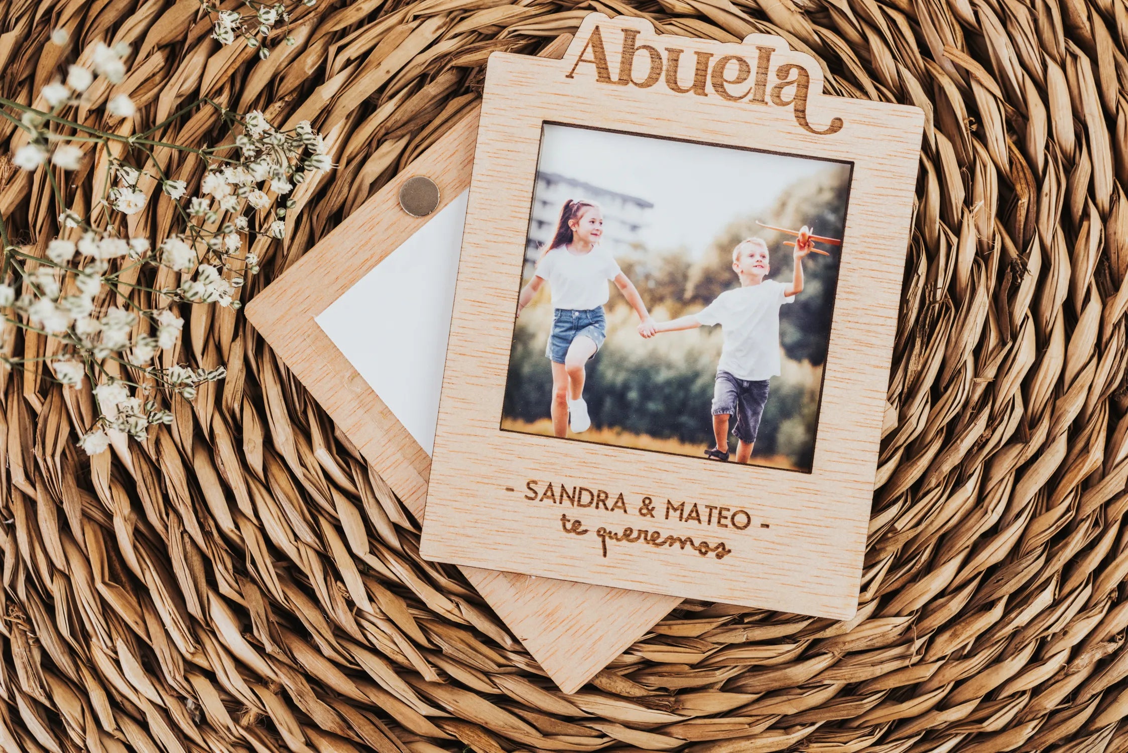 PORTAFOTOS MINI IMÁN “SUPER ABUELA”