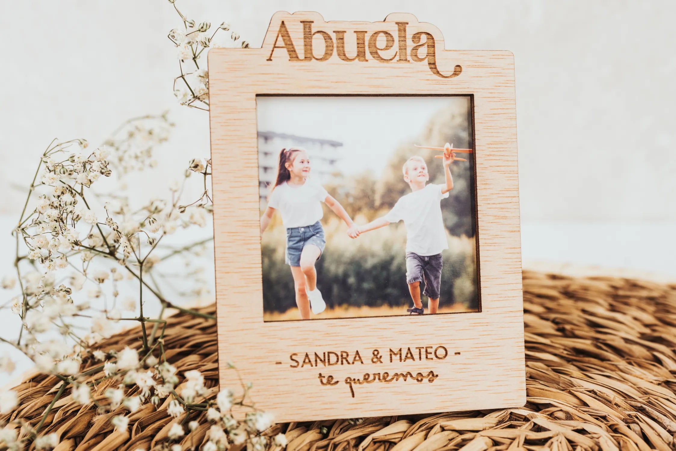 PORTAFOTOS MINI IMÁN “SUPER ABUELA”