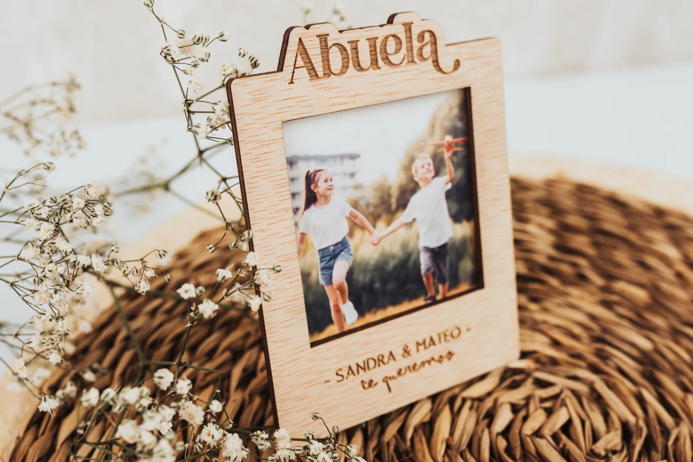 PORTAFOTOS MINI IMÁN “SUPER ABUELA”
