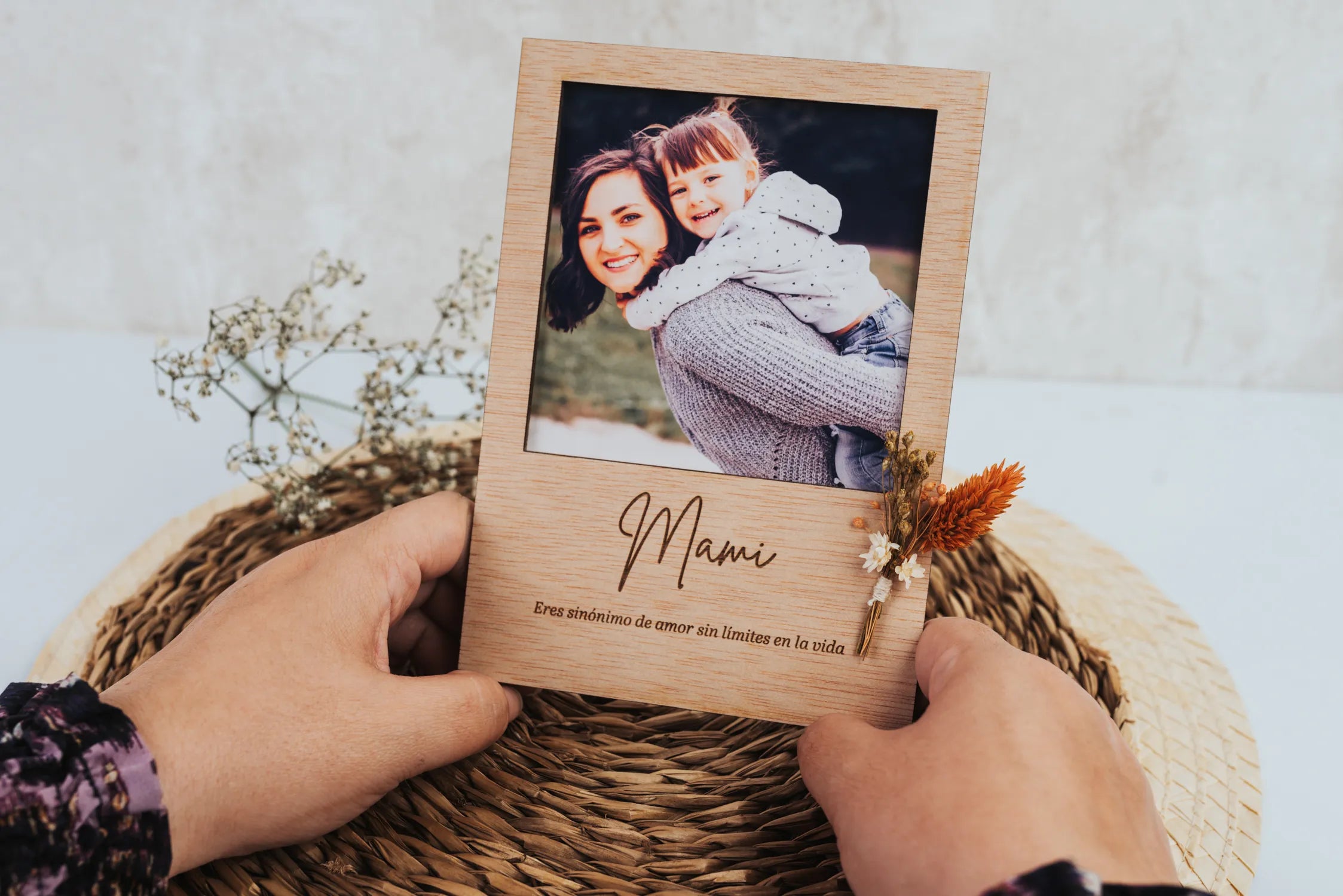 Portafotos Vintage "Mamá"