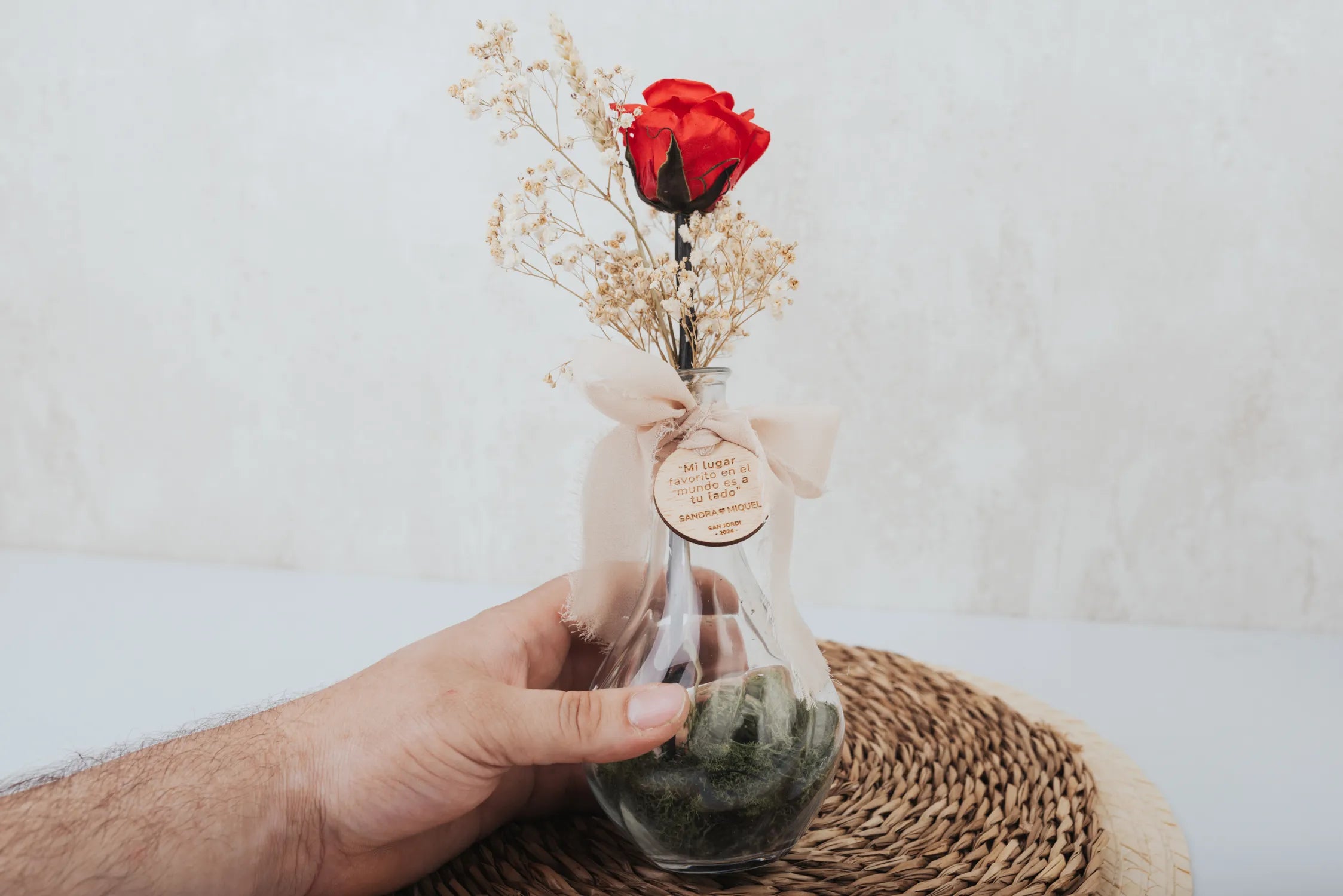 JARRÓN ESPECIAL "AMOR" ESPECIAL SANT JORDI