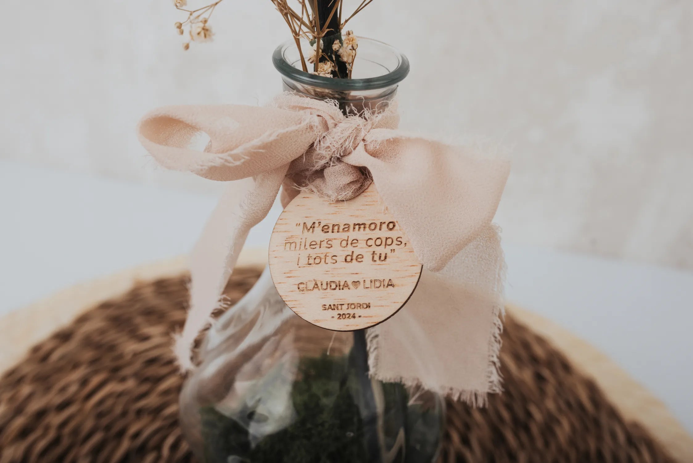 JARRÓN ESPECIAL "AMOR" ESPECIAL SANT JORDI