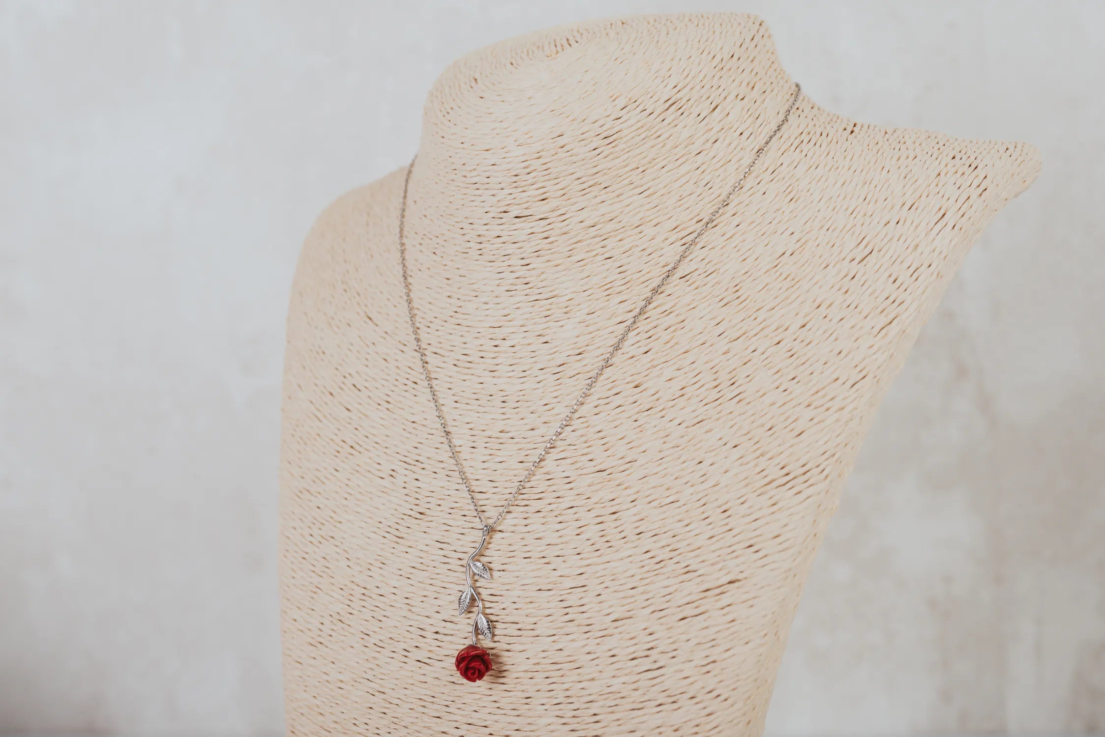 COLLAR DE PLATA "ROSA ETERNA" ESPECIAL SANT JORDI