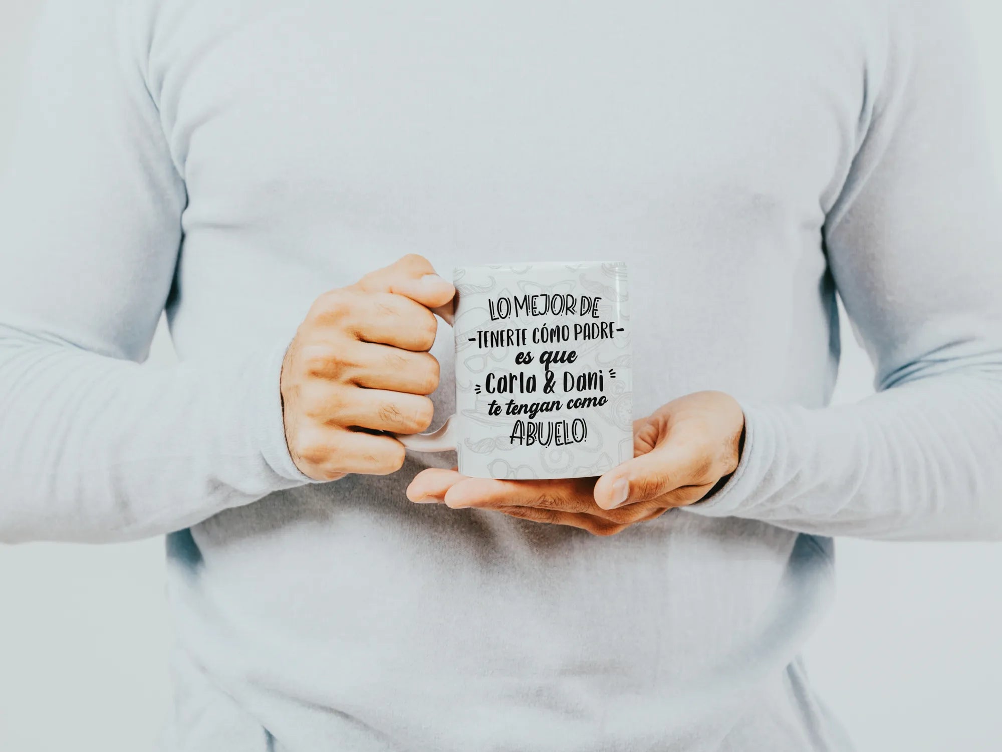 Taza Personalizada "Lo mejor del abuelo"