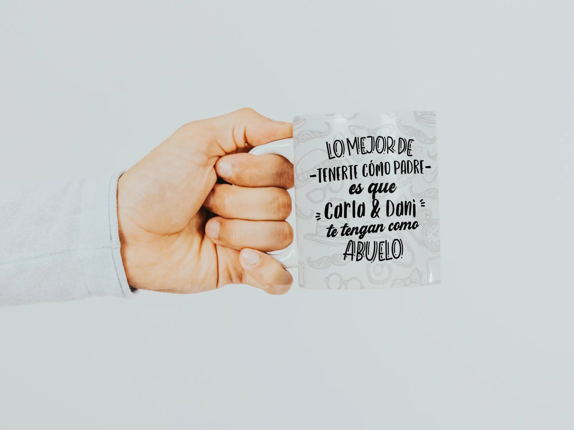 Taza Personalizada "Lo mejor del abuelo"