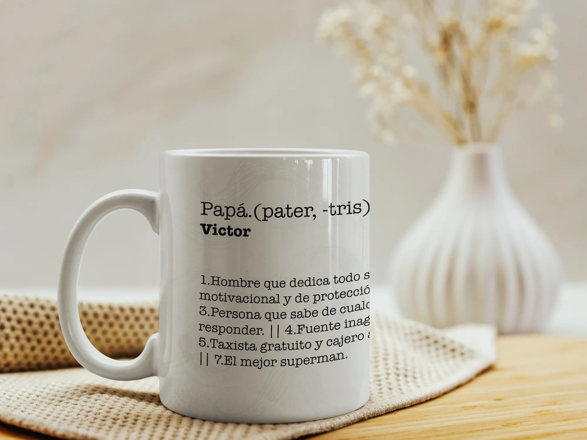 Taza Personalizada "Definición de Papá"