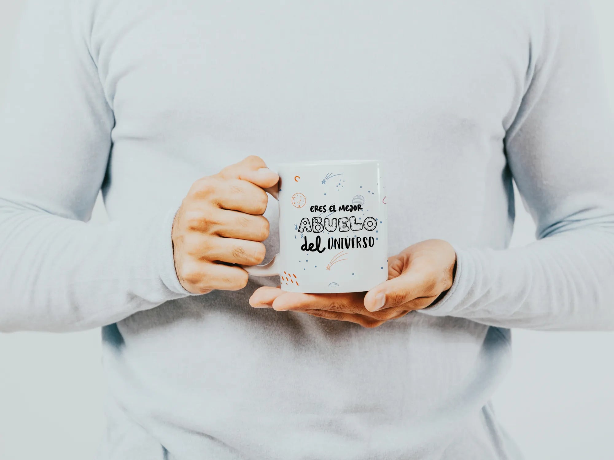 Taza Personalizada "Mejor Abuelo del Universo"