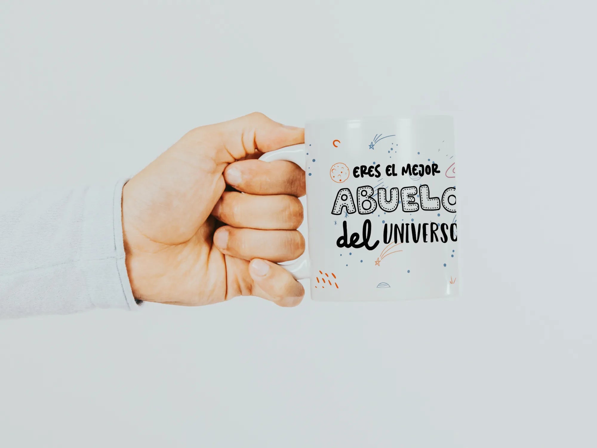 Taza Personalizada "Mejor Abuelo del Universo"
