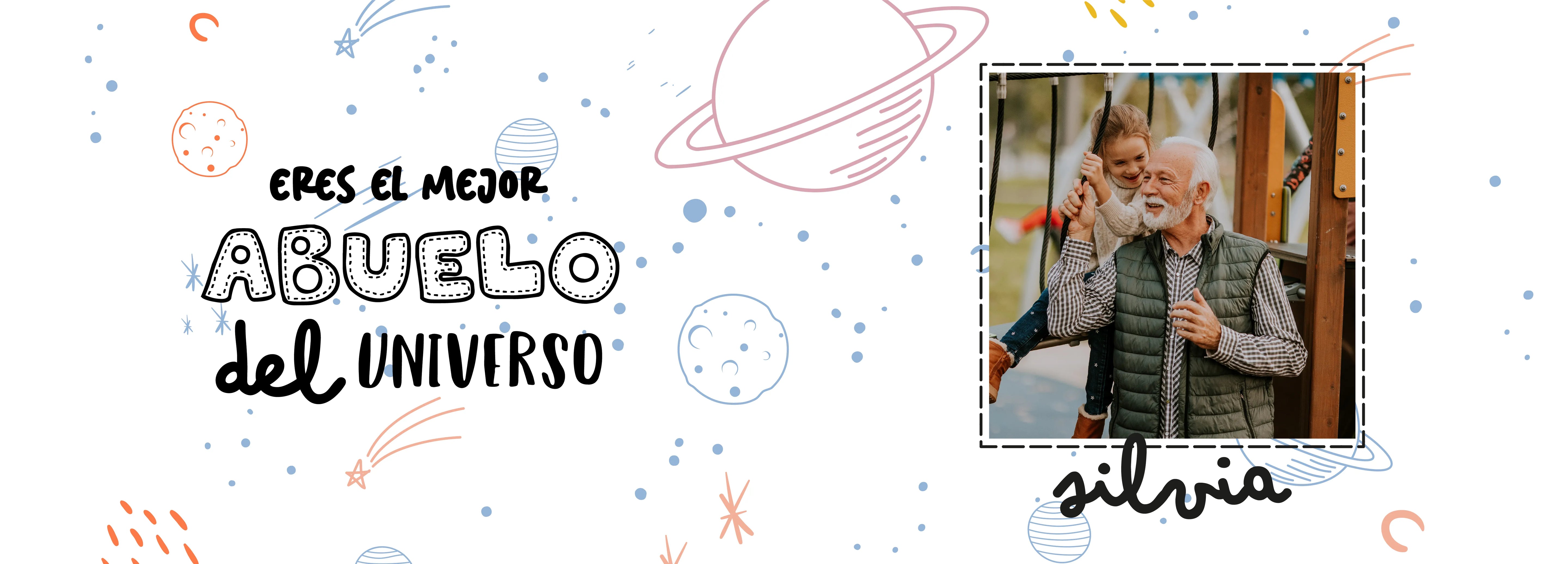Taza Personalizada "Mejor Abuelo del Universo"