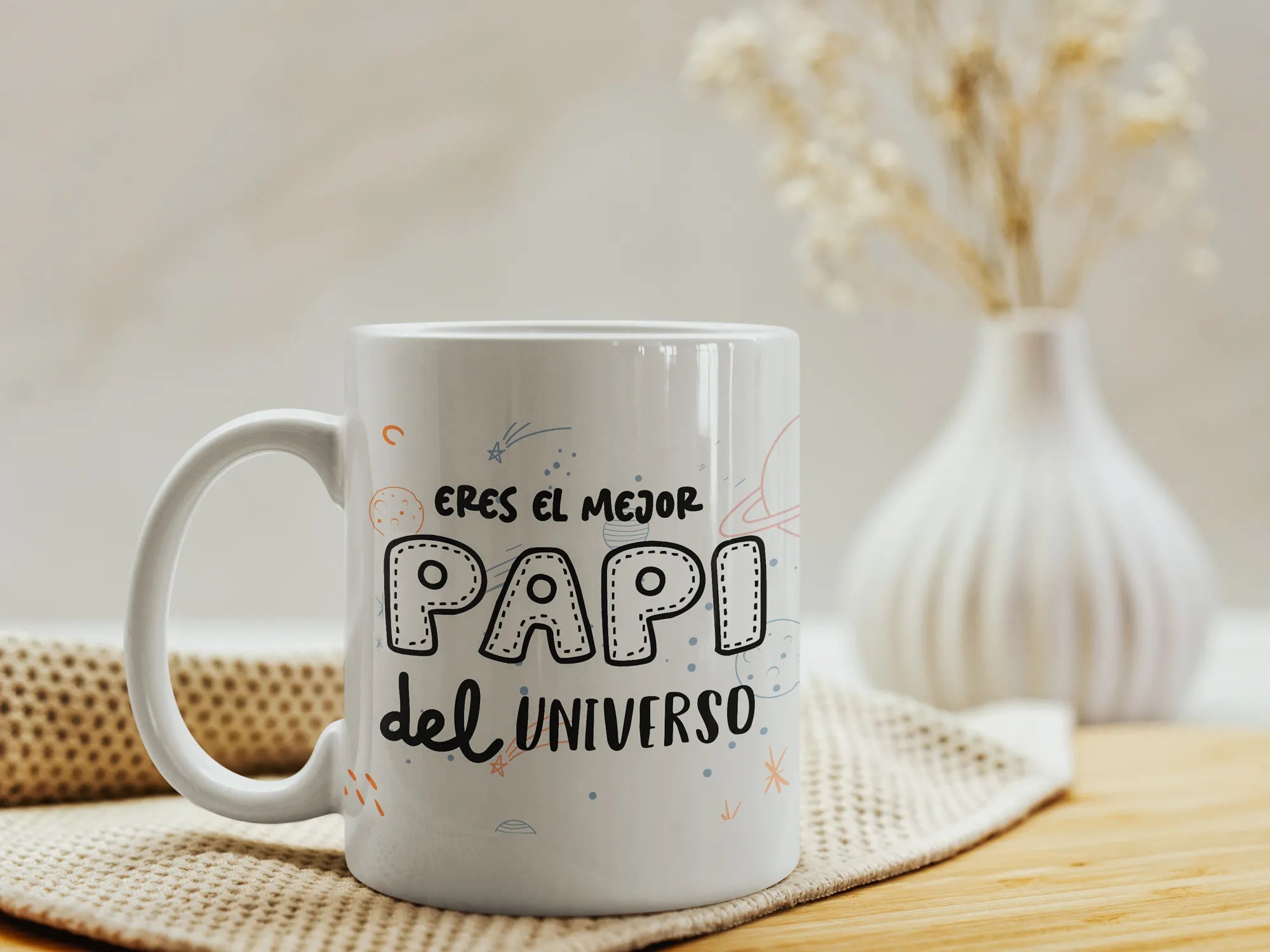 Taza Personalizada "Mejor Papá del Universo"