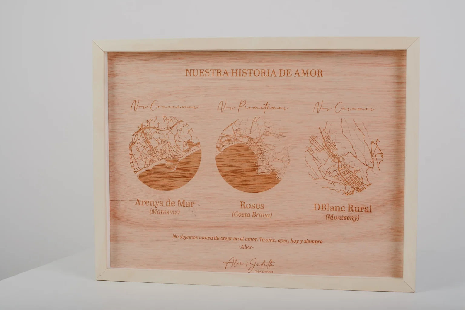 CUADRO “NUESTRA BONITA HISTORIA”