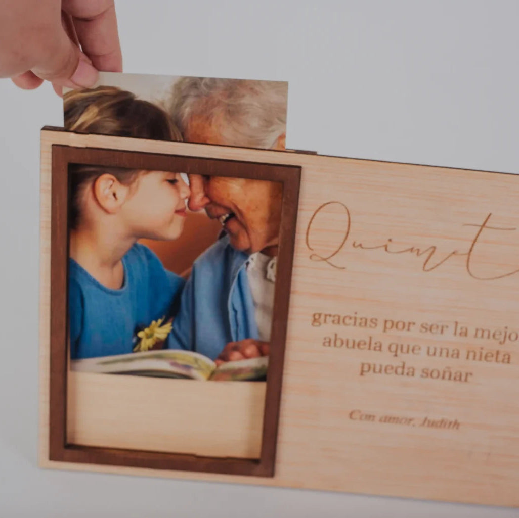 MARCO DE MADERA “QUIMETA”