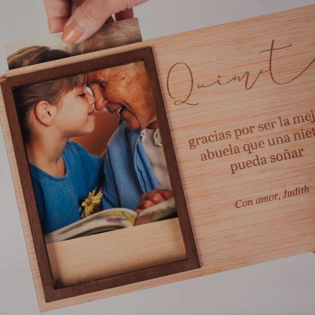 MARCO DE MADERA “QUIMETA”